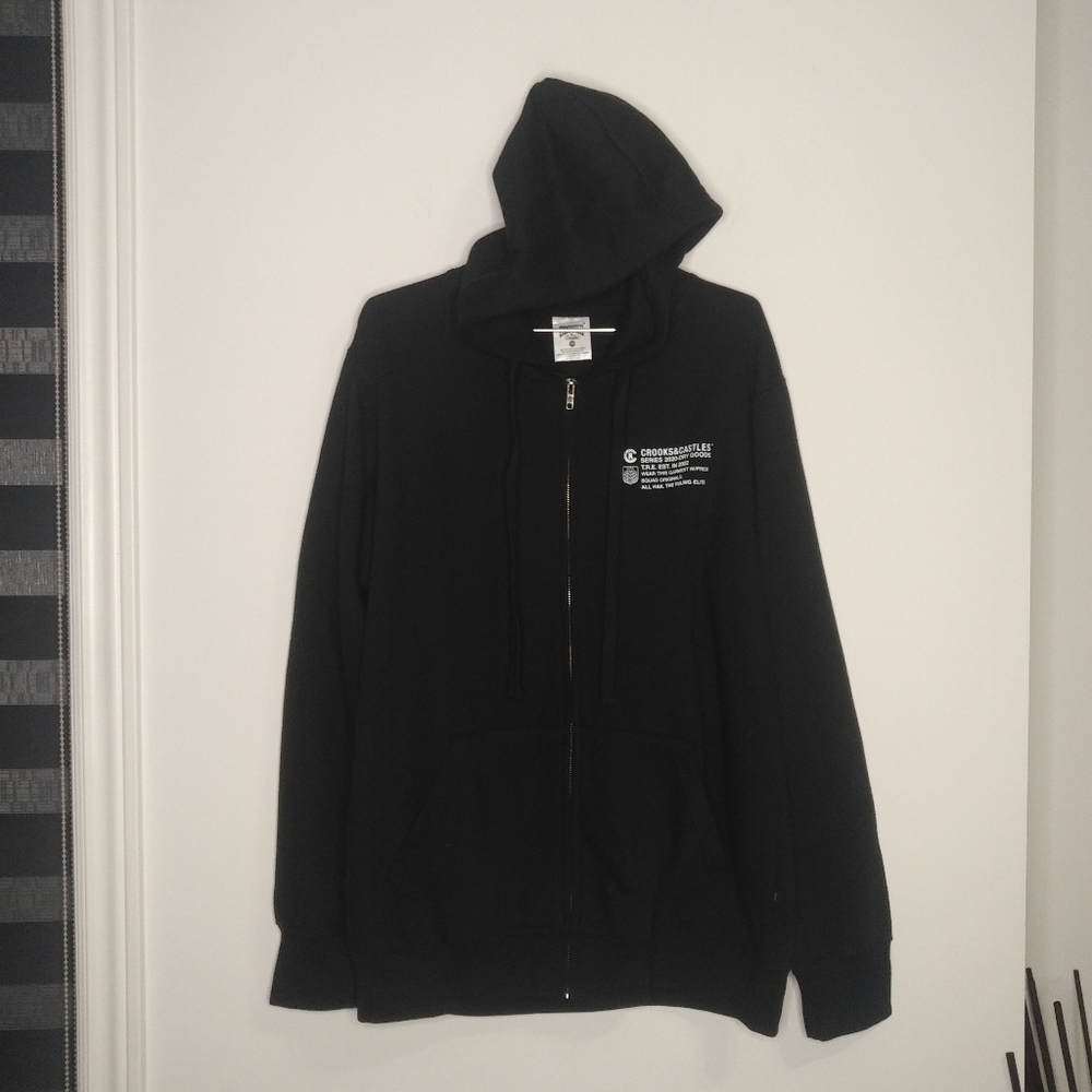 Crooks and Castles full zip hoody - brand ne -